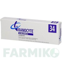 ГРАНОЦИТ (GRANOCYTE) 34 млн. МО/мл порошок 1 шт - Ленограстим AXICORP PHARMA
