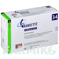 ГРАНОЦИТ (GRANOCYTE) 34 млн. МЕ/мл порошок 1 шт - Ленограстим CHUGAI PHARMA