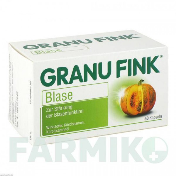 ГРАНУ ФИНК (GRANU FINK) капсулы 50 шт - Тыквенные семечки OMEGA PHARMA
