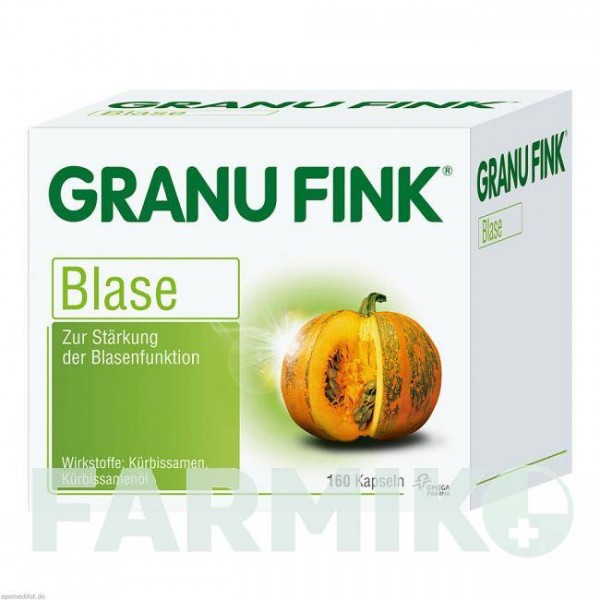 ГРАНУ ФИНК (GRANU FINK) капсулы 160 шт - Тыквенные семечки OMEGA PHARMA