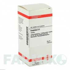 ГРАФИТЕС (GRAPHITES) D 3 таблетки 200 шт - Гомеопатия DHU