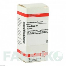 ГРАФИТЕС (GRAPHITES) D 4 таблетки 80 шт - Гомеопатия DHU