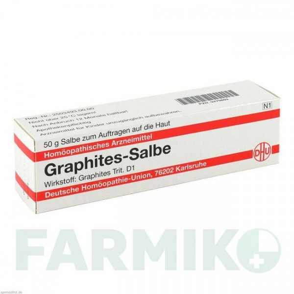 ГРАФИТЕС (GRAPHITES) мазь 50 г - Гомеопатия DHU