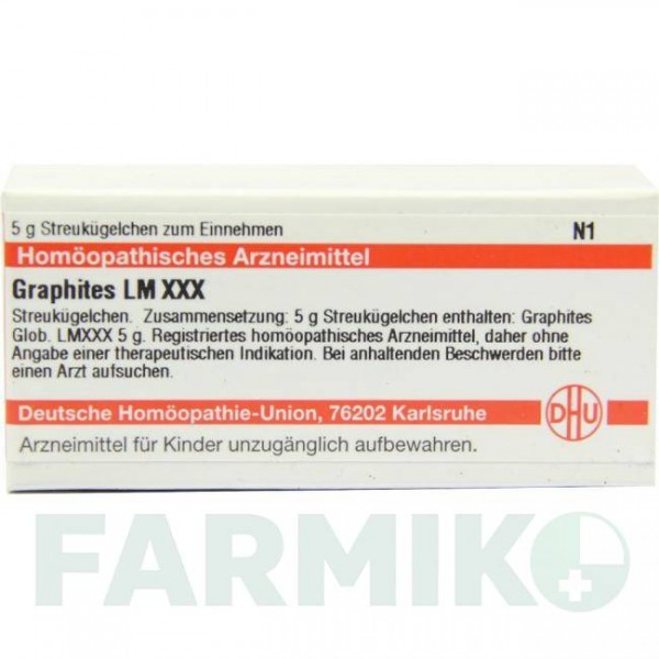 ГРАФИТЕС (GRAPHITES) LM XXX глобули 5 г - Гомеопатия DHU