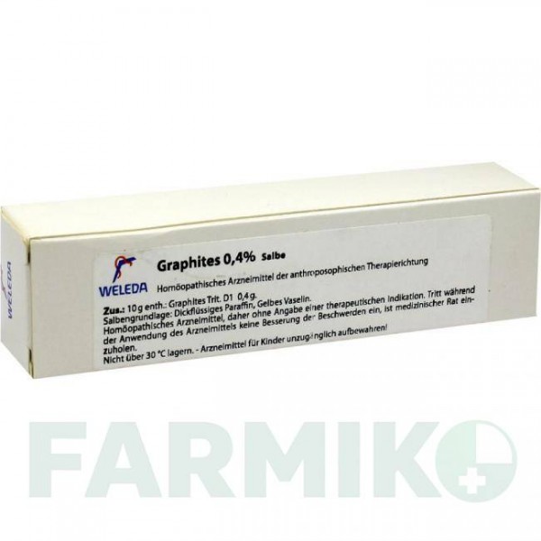 ГРАФИТЕС (GRAPHITES) мазь 25 г - Гомеопатия WELEDA