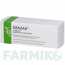 ГРАЗАКС (GRAZAX) 75000 SQ-T таблетки 100 шт - Активні речовини 1 0 1 CAREFARM