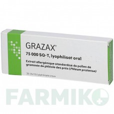 ГРАЗАКС (GRAZAX) 75000 SQ-T таблетки 30 шт - Активные вещества KOHLPHARMA