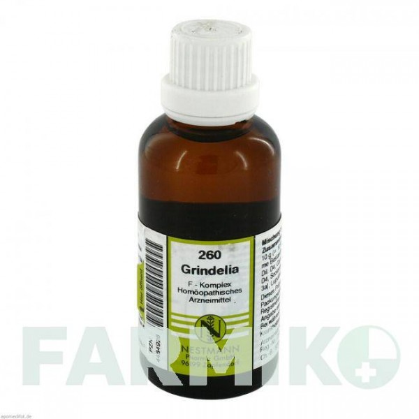 ГРИНДЕЛІЯ (GRINDELIA) розчин 50 мл - Гомеопатія NESTMANN PHARMA