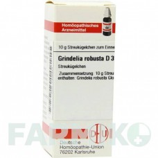 ГРИНДЕЛИЯ РОБУСТА (GRINDELIA ROBUSTA) D 30 глобули 10 г - Гомеопатия DHU