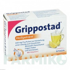 ГРИППОСТАД (GRIPPOSTAD) порошок 10 шт - Парацетамол STADA