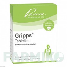 ГРИПС (GRIPPS) таблетки 100 шт - Гомеопатия PASCOE