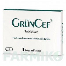 ГРИНЦЕФ (GRUNCEF) 1 г таблетки 20 шт - Цефадроксил INFECTOPHARM