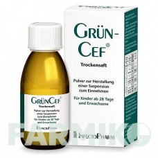 ГРИНЦЕФ (GRUNCEF) 500 мг/5 мл порошок 100 мл - Цефадроксил INFECTOPHARM