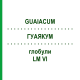 ГУАЯКУМ (GUAIACUM) LM VI глобули 5 г - Гомеопатия DHU