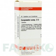 ГАНПАУДЕР (GUNPOWDER) D 3 таблетки 80 шт - Гомеопатия DHU