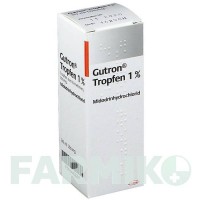 ГУТРОН (GUTRON) 1% краплі 30 мл - Мідодрин CHEPLAPHARM