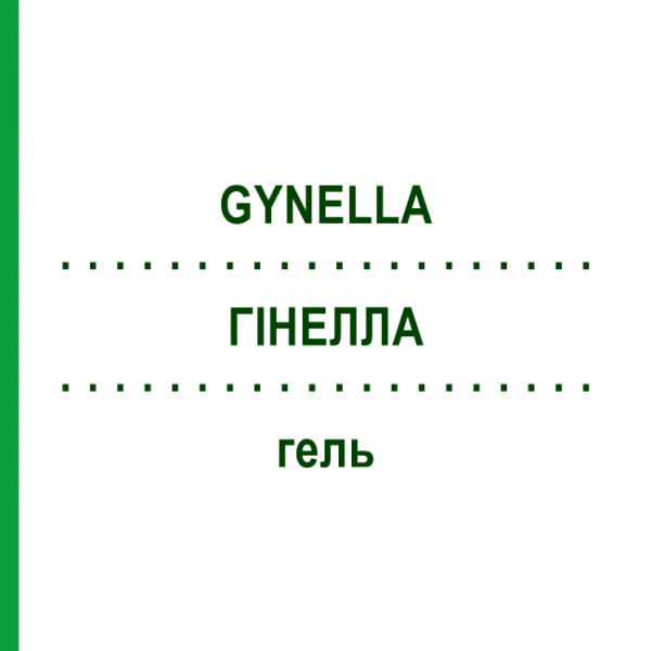 ГИНЕЛЛА (GYNELLA) гель 7x5 г - Активные вещества HEATON