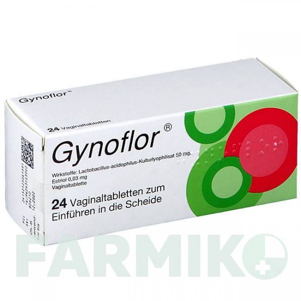 ГІНОФЛОР (GYNOFLOR) таблетки 24 шт - Естріол PIERRE FABRE
