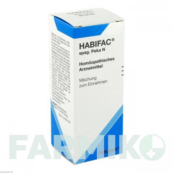 ХАБИФАК (HABIFAC) капли 50 мл - Гомеопатия PEKANA NATURHEILMITTEL