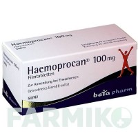 ГЕМОПРОКАН (HAEMOPROCAN) 100 мг таблетки 50 шт - Железо (II) сульфат BETAPHARM