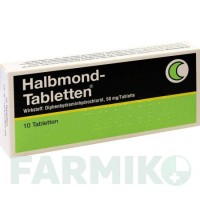 ХАЛБМОНД (HALBMOND) таблетки 10 шт - Дифенгидрамин CHEPLAPHARM