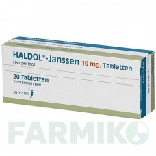 ГАЛДОЛ (HALDOL) 10 мг таблетки 20 шт - Галоперидол JANSSEN CILAG