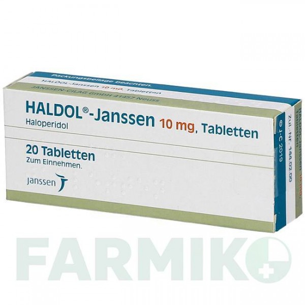 ГАЛДОЛ (HALDOL) 10 мг таблетки 20 шт - Галоперидол JANSSEN CILAG