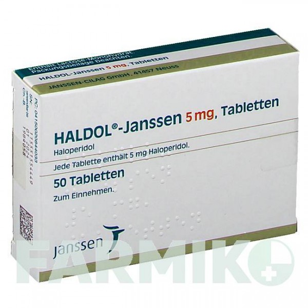 ГАЛДОЛ (HALDOL) 5 мг таблетки 50 шт - Галоперидол JANSSEN CILAG