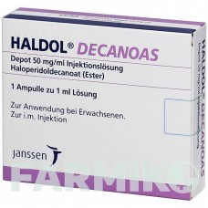 ГАЛДОЛ (HALDOL) 50 мг/мл раствор 1x1 мл - Галоперидол FD PHARMA