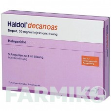 ГАЛДОЛ (HALDOL) 50 мг/мл раствор 5x3 мл - Галоперидол ORIFARM