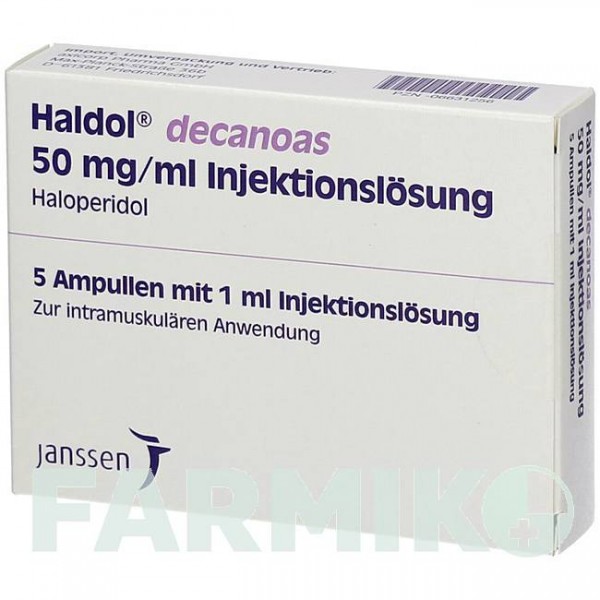 ГАЛДОЛ (HALDOL) раствор 5x1 мл - Галоперидол AXICORP PHARMA