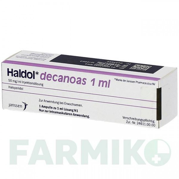 ГАЛДОЛ (HALDOL) розчин 1x1 мл - Галоперидол EMRA-MED
