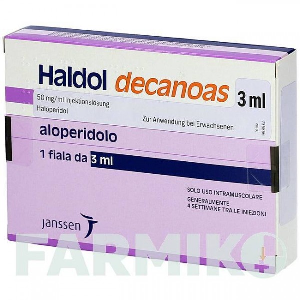 ГАЛДОЛ (HALDOL) розчин 1x3 мл - Галоперидол EMRA-MED