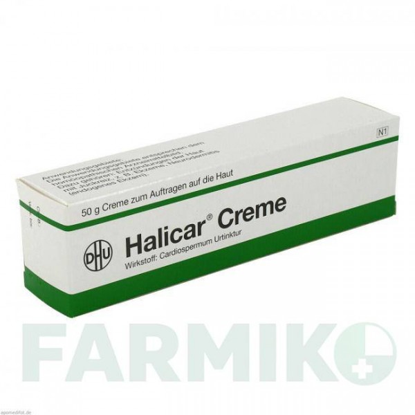ГАЛИКАР (HALICAR) крем 50 г - Гомеопатия DHU