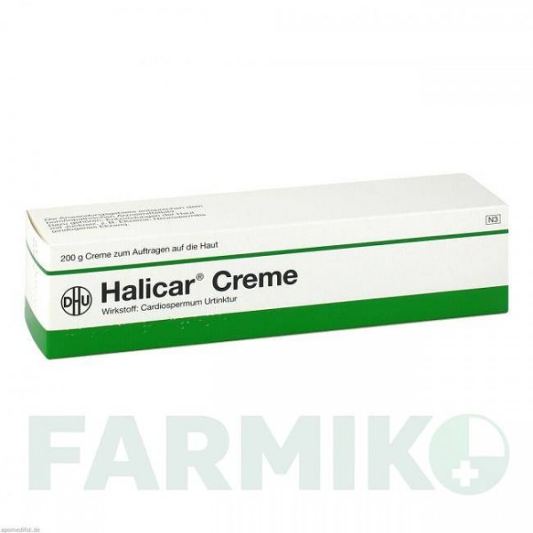 ГАЛИКАР (HALICAR) крем 200 г - Гомеопатия DHU