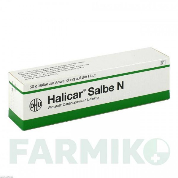 ГАЛИКАР (HALICAR) мазь 50 г - Гомеопатия DHU
