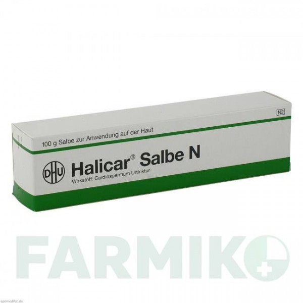 ГАЛИКАР (HALICAR) мазь 100 г - Гомеопатия DHU
