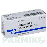 ГАЛОПЕРИДОЛ (HALOPERIDOL) 1 мг таблетки 20 шт - Галоперидол NEURAXPHARM