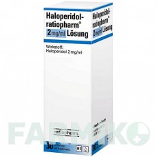 ГАЛОПЕРИДОЛ (HALOPERIDOL) 2 мг/мл раствор 30 мл - Галоперидол RATIOPHARM