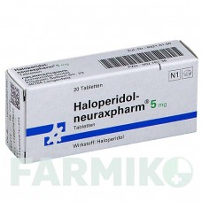 ГАЛОПЕРИДОЛ (HALOPERIDOL) 5 мг таблетки 20 шт - Галоперидол NEURAXPHARM