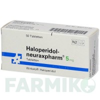 ГАЛОПЕРИДОЛ (HALOPERIDOL) 5 мг таблетки 50 шт - Галоперидол NEURAXPHARM