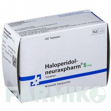 ГАЛОПЕРИДОЛ (HALOPERIDOL) 5 мг таблетки 100 шт - Галоперидол NEURAXPHARM