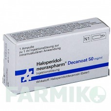 ГАЛОПЕРИДОЛ (HALOPERIDOL) 50 мг/мл розчин 1 мл - Галоперидол NEURAXPHARM