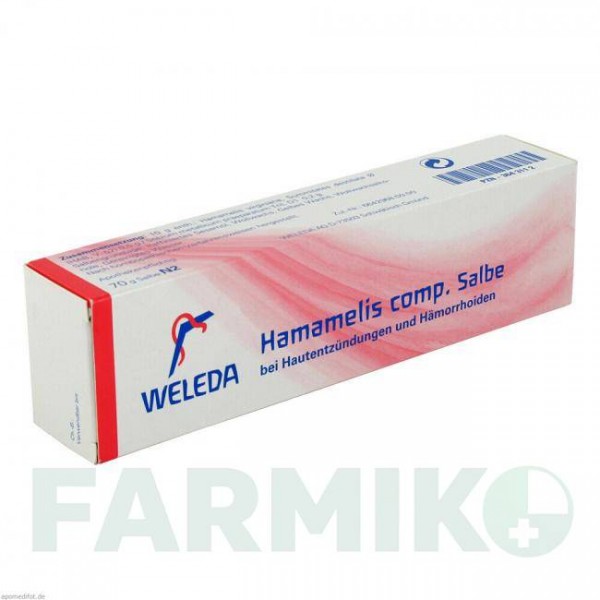 ХАМАМЕЛИС КОМП (HAMAMELIS COMP) мазь 70 г - Гомеопатия WELEDA