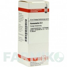 ХАМАМЕЛИС (HAMAMELIS) D 2 раствор 20 мл - Гомеопатия DHU