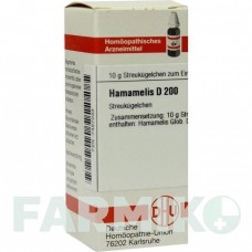 ХАМАМЕЛИС (HAMAMELIS) D 200 глобули 10 г - Гомеопатия DHU