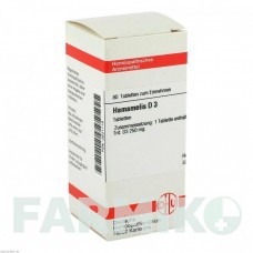 ХАМАМЕЛИС (HAMAMELIS) D 3 таблетки 80 шт - Гомеопатия DHU