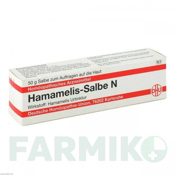 ХАМАМЕЛИС (HAMAMELIS) мазь 50 г - Гомеопатия DHU