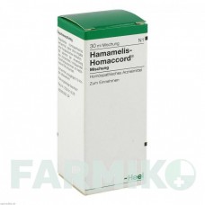 ХАМАМЕЛИС ХОМАККОРД (HAMAMELIS HOMACCORD) капли 30 мл - Гомеопатия BIOLOGISCHE HEILMITTEL HEEL