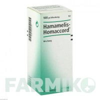 ХАМАМЕЛІС ХОМАККОРД (HAMAMELIS HOMACCORD) краплі 100 мл - Гомеопатія BIOLOGISCHE HEILMITTEL HEEL